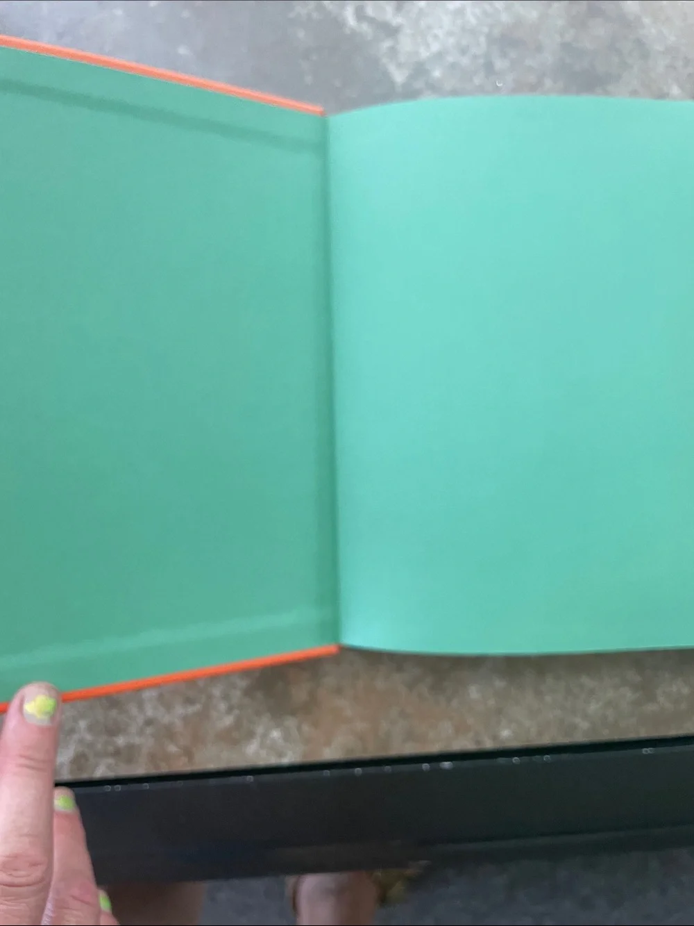 Pen+GEAR Orange Dinosaur Hardcover Journal with Blue Elastic
